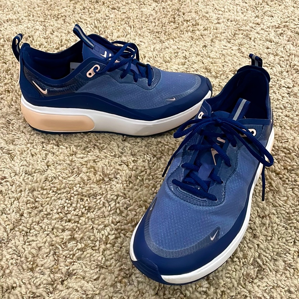 Nike Air Max Dia “Blue Void” Training Shoes #AR7410-400 Blue/Pink Women’s Sz 8.5